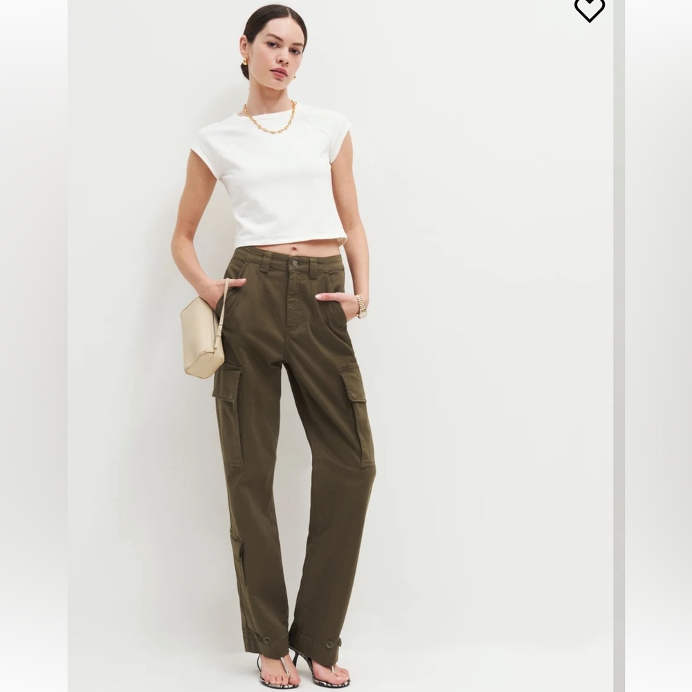 Bilijana Relaxed Cargo Pants by Reformation